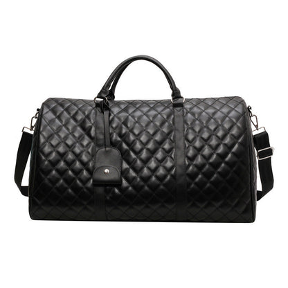 Ielgy Travel Commuter Storage Bag Large Capacity Short-distance Business Trip Luggage Bag Diamond Large Capacity Portable Travel Bag