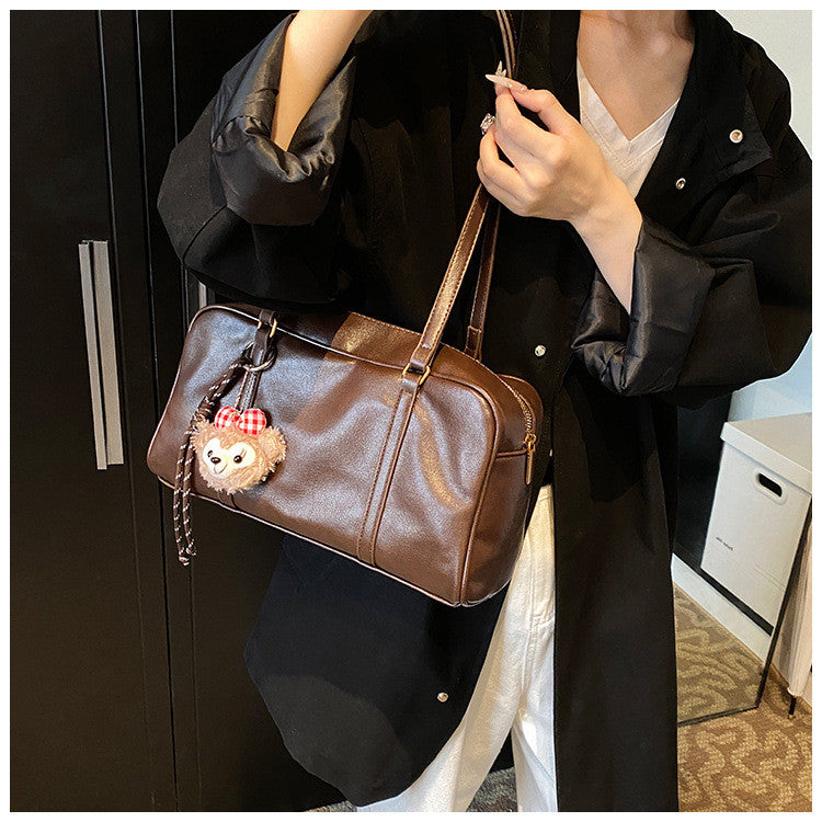 Ielgy High-End Retro Pillow Bag All-Match Tote Bag Large Capacity One-Shoulder Armpit Bag