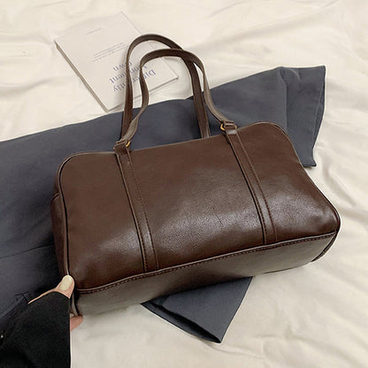 Ielgy High-End Retro Pillow Bag All-Match Tote Bag Large Capacity One-Shoulder Armpit Bag