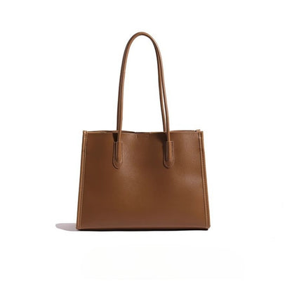 Ielgy Large Capacity Commuter Bag Retro Shoulder Tote Bag