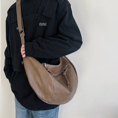 Ielgy Dumpling Bag Large Capacity Motorcycle Riding Bag Leisure
