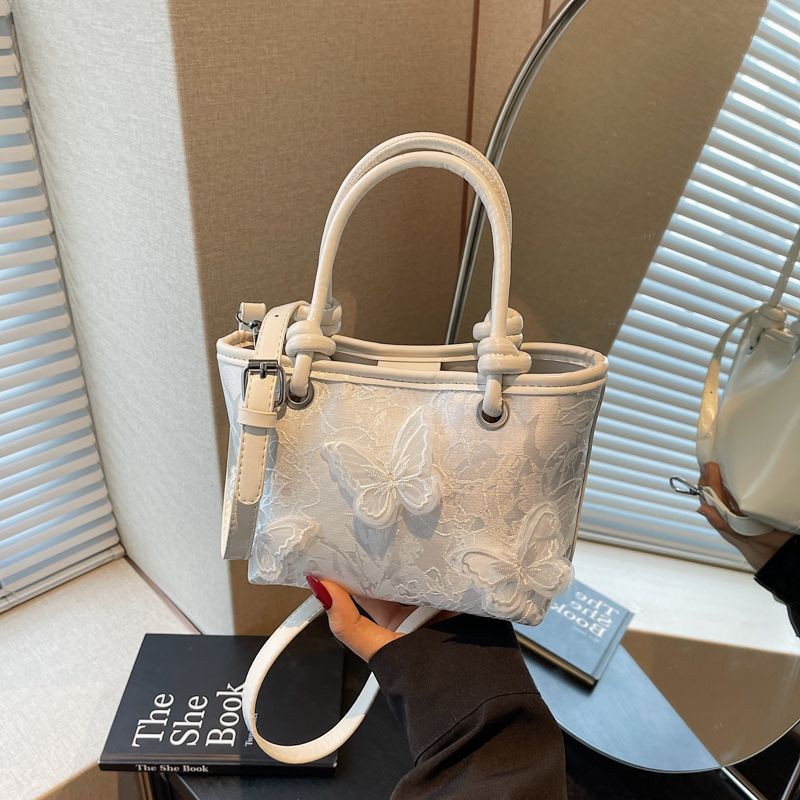 Ielgy Summer All-Match Messenger Bag Fashion Portable Bucket Bag