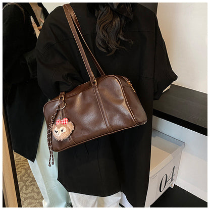 Ielgy High-End Retro Pillow Bag All-Match Tote Bag Large Capacity One-Shoulder Armpit Bag