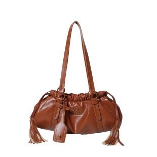 Ielgy Retro Large-Capacity Autumn Winter All-Match Casual Shoulder Bag Simple Work Commuter Tote Bag
