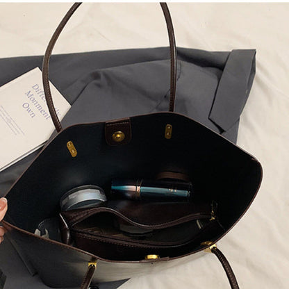 Ielgy High-End Sense Large-Capacity Ladies Shoulder Bag College Students Class Commuter To