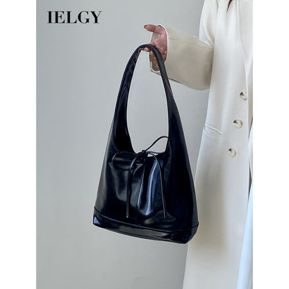 Ielgy Female Bag Korean Version Bow Large Capacity Tote Bag Portable Shoulder Bag