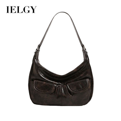 IELGY Retro Portable Messenger Commuter Bag