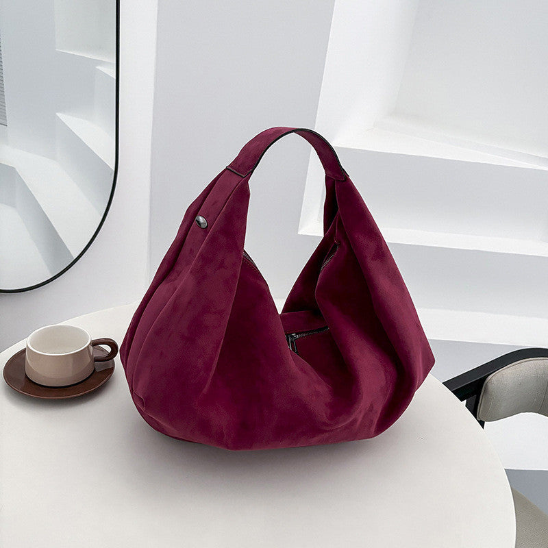 Ielgy Female Bag Fashion Casual Shoulder Underarm Bag Large Capacity Trendy Tote Bag