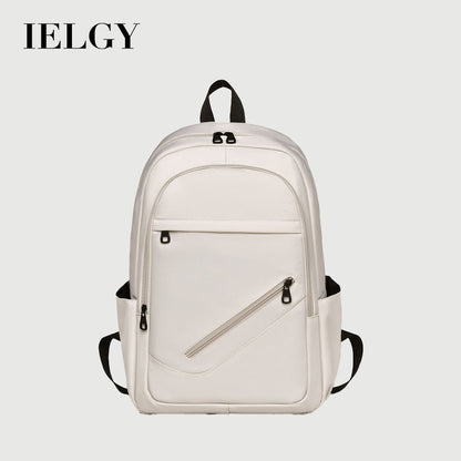 Ielgy Cross-Border Casual Backpack College Student Fashion Backpack Trendy Outdoor Large-Capacity Travel Computer Bag
