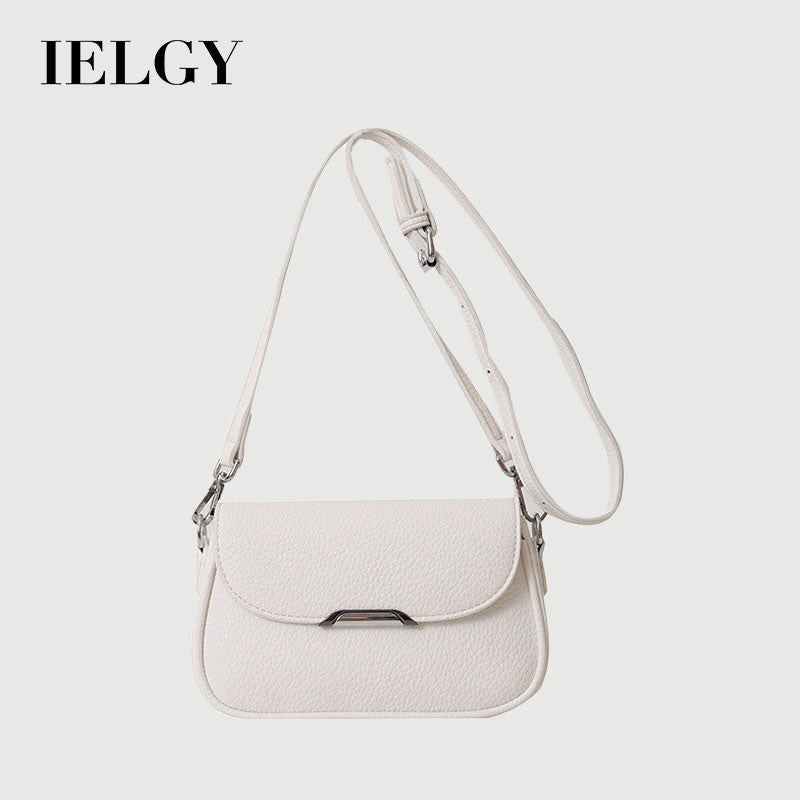 Ielgy Ladies Bag High-End Fashionable All-Match One-Shoulder Cross-Body Small Square