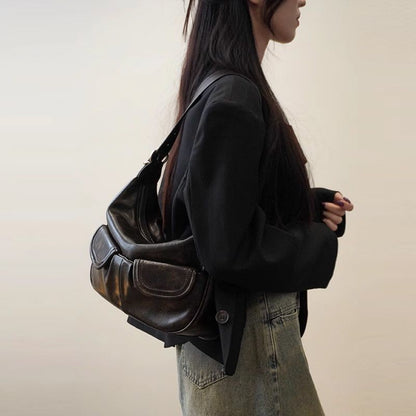 IELGY Retro Portable Messenger Commuter Bag