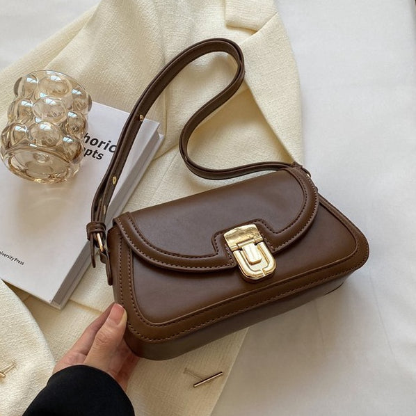 IELGY New net red all-match underarm bag fashion texture single shoulder bag women